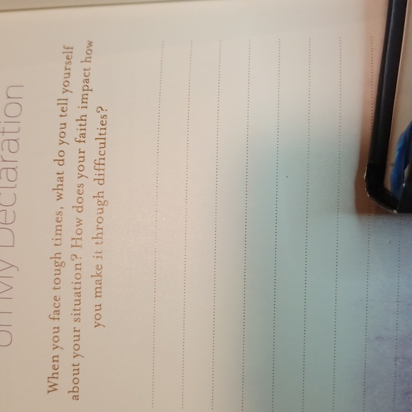 Joel Osteen I declare personal application guide& daily readings hardback - Picture 6 of 6